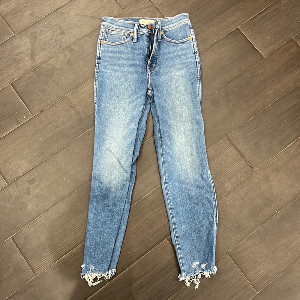 Madewell Stovepipe Jean- Size 25